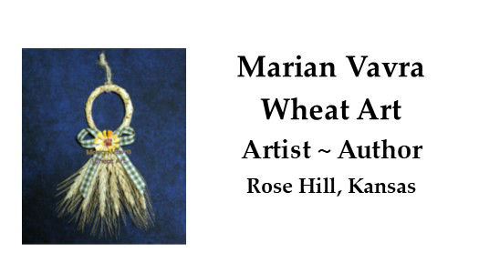 Marian Vavra Wheat Art Logo
